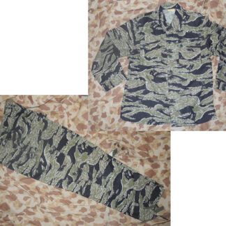 Vietnam US Tiger Stripe / TigerStripe Camo Tadpole Sparse Shirt Pants Top Bottom Fatigues Uniform set