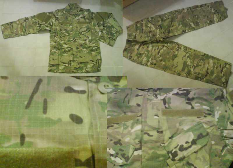 Multicam Shirt Pants BDU set CP style - Rip-Stop