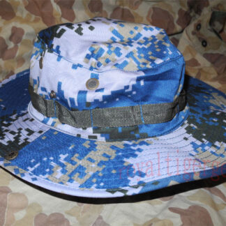 China PLA Type 07 Digital Sea Marine Camo Cap
