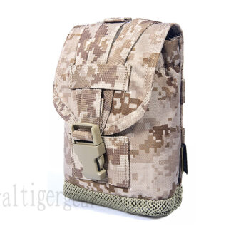 FLYYE MOLLE 1Liter Water Tank Canteen Bottle Pouch - US Navy Seal AOR1 AOR2 Camo