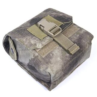 MOLLE M60 7.62mm Machine Gun / Five 5.56mm Ammo Magazine Pouch - A-TACS AU / A-TACS FG