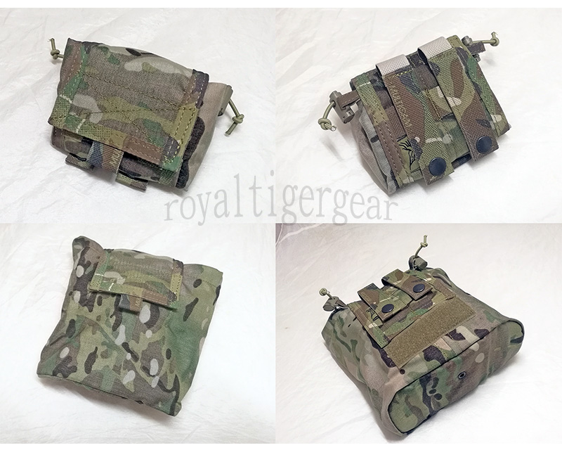 FLYYE MOLLE Folding Ammo Magazine Drop Pouch - MultiCam® / MultiCam® webbing