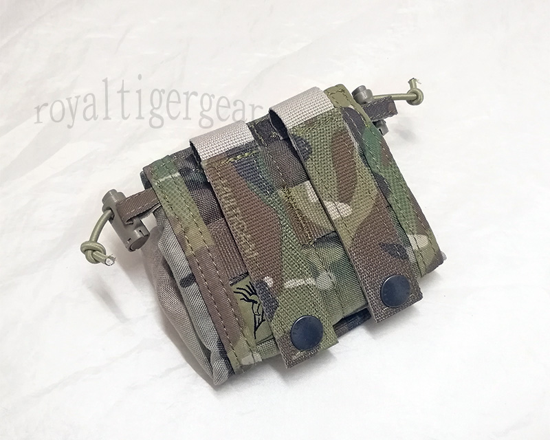 FLYYE MOLLE Folding Ammo Magazine Drop Pouch - MultiCam® / MultiCam® webbing - Image 2