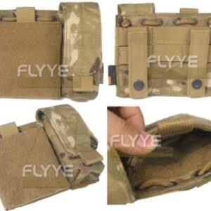FLYYE MOLLE SAF Admin Administrative Map Pistol Magazine Panel - MultiCam®