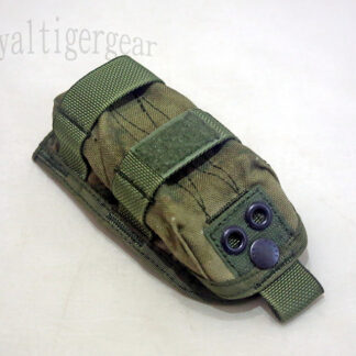LYYE MOLLE MS-2000 (M2) Strobe Marker Light Pouch - A-TACS AU / A-TACS FG