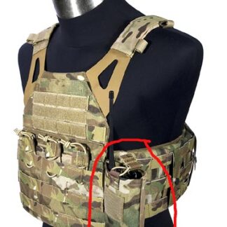 FLYYE Swift Plate Carrier Radio Pouch - Left Side