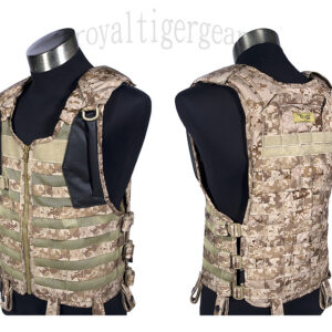 FLYYE Delta Tactical MOLLE Mesh Vest - US Navy Seal AOR1 AOR2 Camo