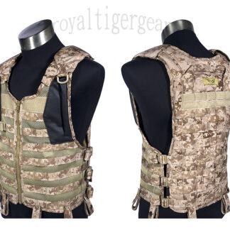 FLYYE Delta Tactical MOLLE Mesh Vest - US Navy Seal AOR1 AOR2 Camo
