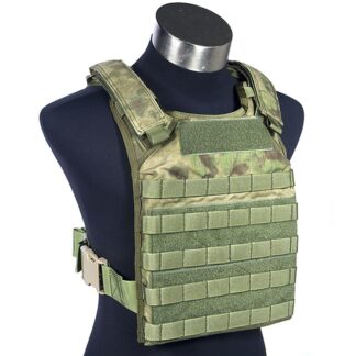 FLYYE Fast Attack Plate Carrier FAPC MOLLE Armor Vest - L - A-TACS AU / A-TACS FG