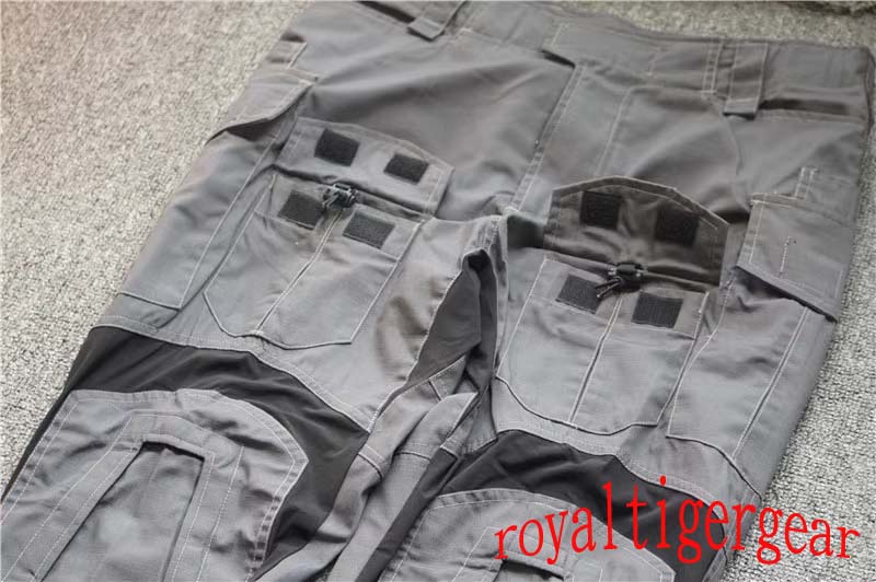 Gray Tactical Combat Pants Trousers Bottom Gen3 - Image 2