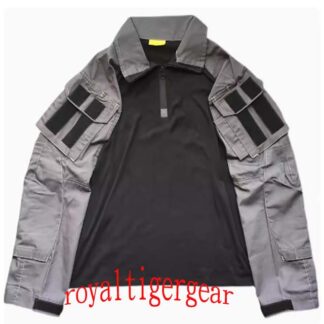Gray Tactical Combat Shirt Suit Uniform Top GEN3