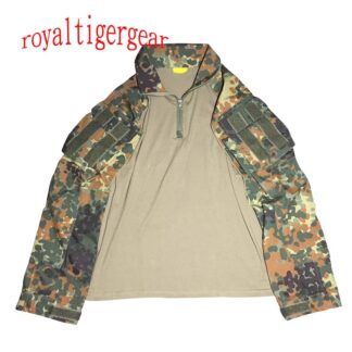 Germany Army Flecktarnmuster Camo Tactical Combat Shirt Suit Uniform Top GEN3