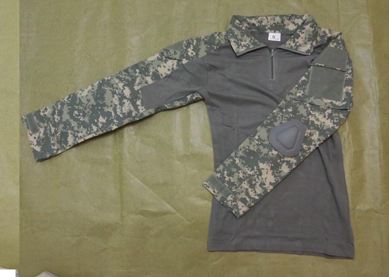 ACU UCP Digital Camouflage Tactical Combat Shirt Top