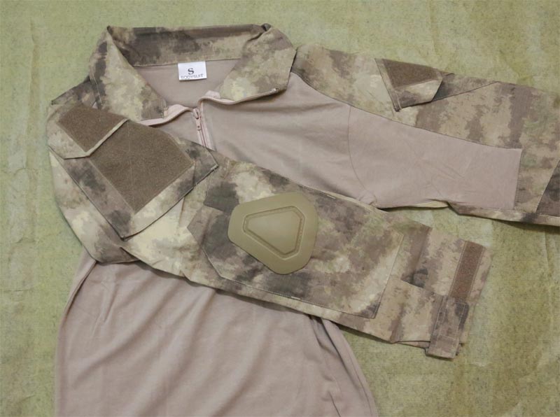 A-TACS AU Digital Camouflage Tactical Combat Shirt Top - Image 2