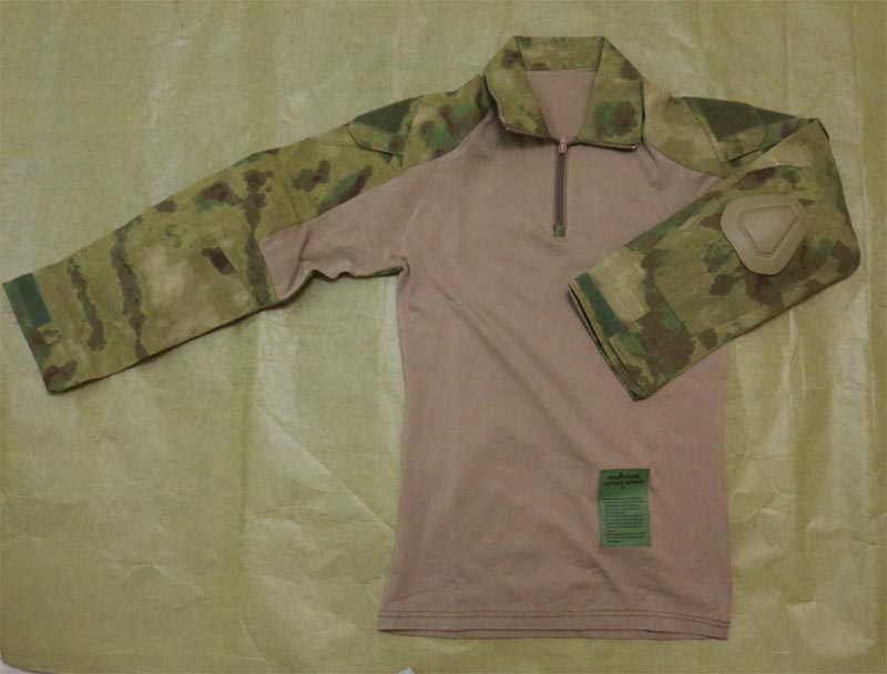 A-TACS FG Digital Camouflage Tactical Combat Shirt Top