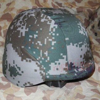 China PLA Type 07 Universal Woodland Camo Helmet Cover