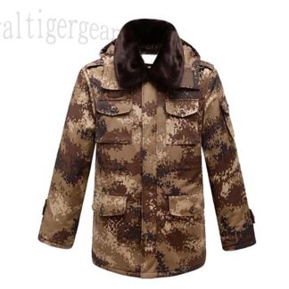 China PLA Type 07 Digital Highland Desert Camo – Hood Jacket Parka