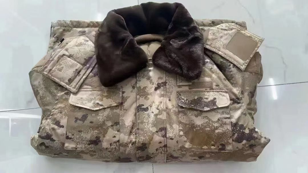 China PLA Type 21 Xingkong Starry Sky Highland Desert Camo – Hood Jacket Parka
