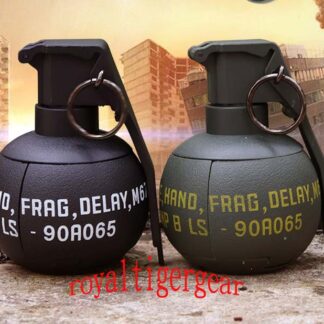 Vietnam Iraq US M67 Hand Grenade Spring Popup Water BB Bullet Plastic Explode Surprise Toy