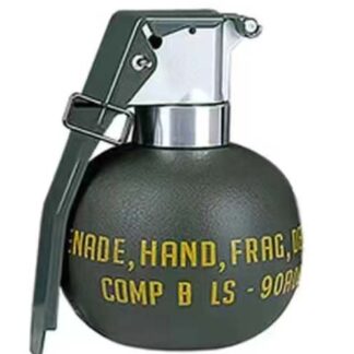 Iraq Vietnam War US Army USMC M67 Hand Grenade Spring Plastic Model Toy Stage Prop