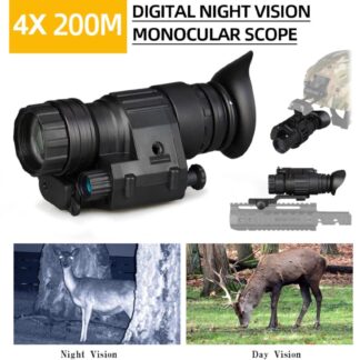 PVS 14 Night Vision Sight NVG 4X32 Infrared Night Vision Monocular Scope