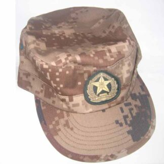 China PLA Type 07 Digital Desert Camo Cap with Patch