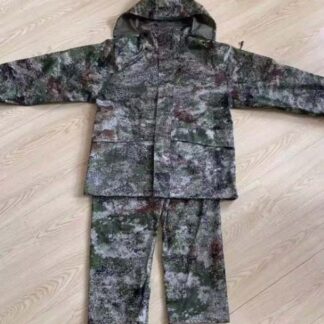 China PLA Type 21 Xingkong Starry Sky Camo Hood Rain Coat – Rain Jacket and Pants