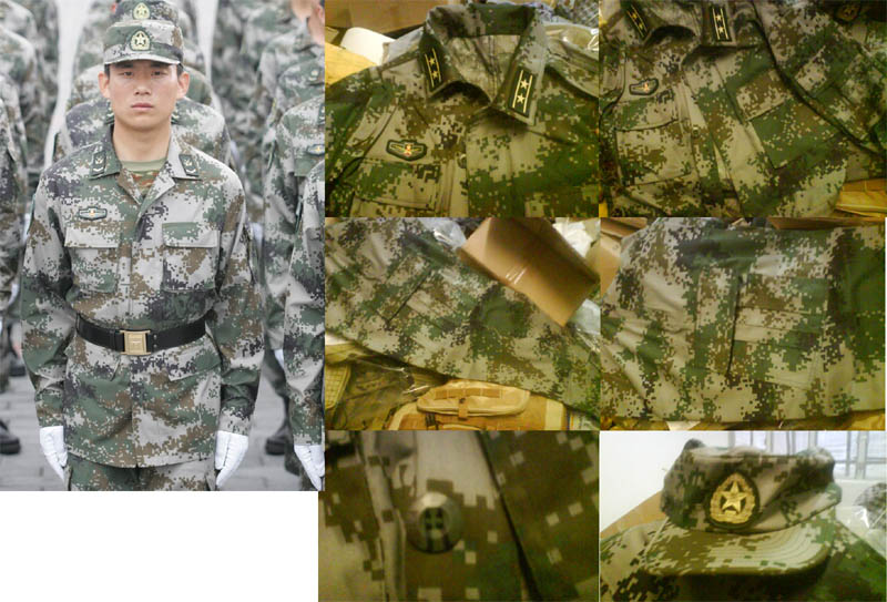 China PLA Type 07 Digital Universal Camo Shirt Pants set