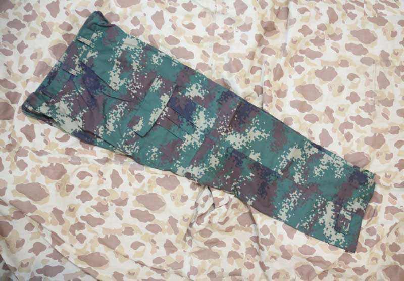 China PLA Type 07 Digital Second Artillery Corps / Rockets Camo Shirt Pants set - Image 3