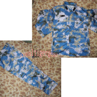 China PLA Type 07 Digital Sea Marine Camo Shirt Pants set