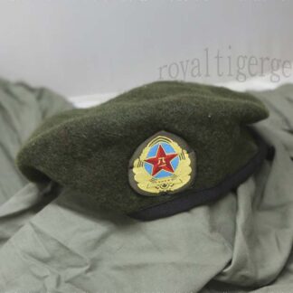 China PLA Type 97 Green Beret w/ Patch