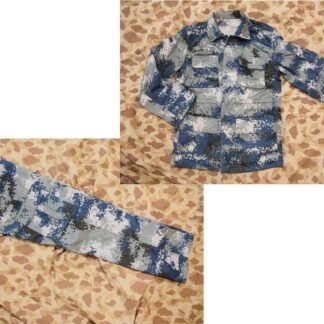 China PLA Type 07 Digital Air Force City Urban Camo Shirt Pants set