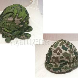 China PLA Type 81 Vietnam Double Side Reversible Leaf Camo Helmet Cover