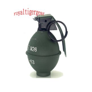 WW2 US M26 Fragmentation Hand Grenade Metal Model - Matt