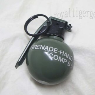 US Vietnam / Iraq M67 Fragmentation Hand Grenade Metal Model - Shiny