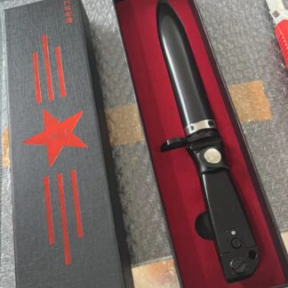 China PLA Type 81 / AK47 Rifle Bayonet Knife Dagger with Black Sheath