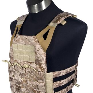 FLYYE Swift JPC Plate Carrier MOLLE Armor Vest - US Navy Seal AOR1 AOR2 Camo – size M