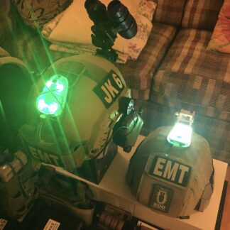 Element HEL-STAR 6 Tactical Flashlight Strobe IR Infrared - EX433 Dark Earth Green Light VIP