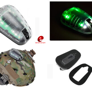 Element HEL-STAR 6 Tactical Flashlight Strobe IR Infrared - EX433 Black Green Light VIP