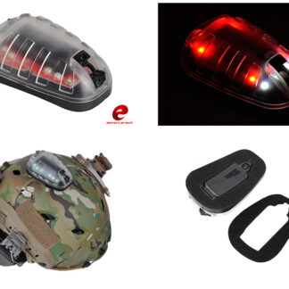 Element HEL-STAR 6 Tactical Flashlight Strobe IR Infrared - EX433 Black Red Light VIP