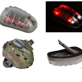 Element HEL-STAR 6 Tactical Flashlight Strobe IR Infrared - EX433 Dark Earth Red Light VIP
