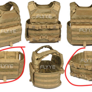 FLYYE Fast Attack Plate Carrier FAPC MOLLE Additional Mobile Plate Carrier