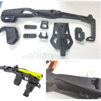 20/20 style Stabilizer Frame Kit / Stock / Holster / Charging Handle for GLOCK 9mm SW40 357