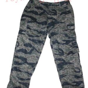 Vietnam US Tiger Stripe TigerStripe Tadpole Dense Pants Bottom - ver. Expose Button