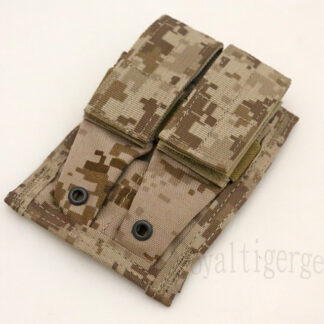 FLYYE Double Pistol Handgun 9mm Magazine MOLLE Pouch - US Navy Seal AOR1 AOR2 Camo