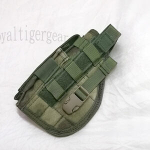 FLYYE MOLLE Pistol Handgun Holster - A-TACS AU / A-TACS FG - Left Handed