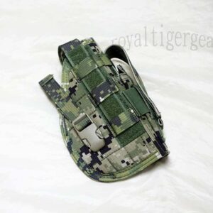 FLYYE MOLLE Pistol Handgun Holster - US Navy Seal AOR1 AOR2 Camo - Right Handed