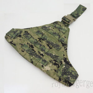 FLYYE MOLLE Triangular Leg Panel - US Navy Seal AOR1 AOR2 Camo