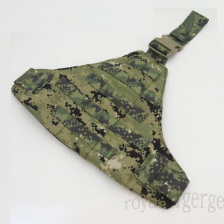FLYYE MOLLE Triangular Leg Panel - US Navy Seal AOR1 AOR2 Camo