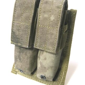 FLYYE Double Pistol Handgun 9mm Magazine MOLLE Pouch - A-TACS AU / A-TACS FG